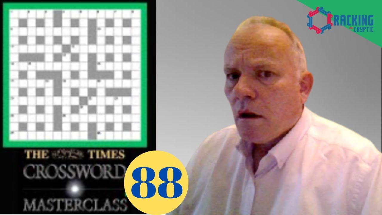 The Times Crossword Friday Masterclass: 18 October 2024: Fun Stuff