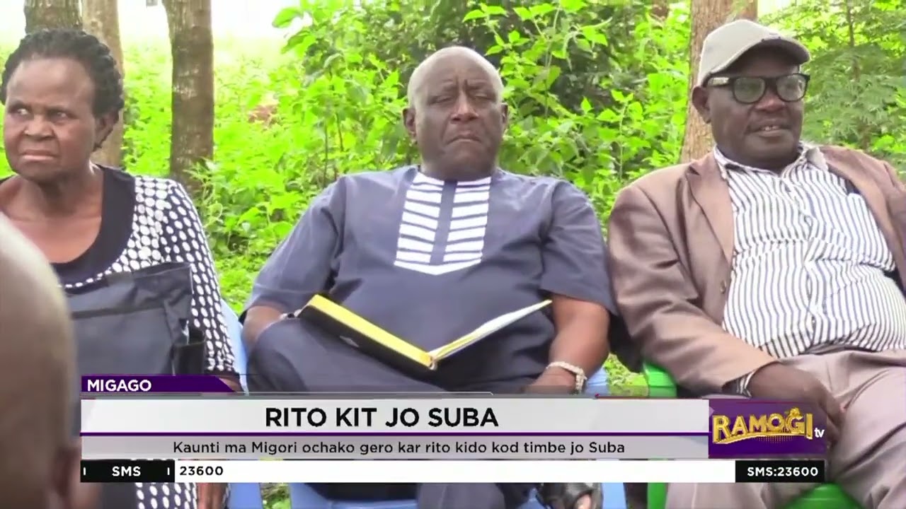 Kaunti ma Migori ochako gero kar rito kido kod timbe jo suba