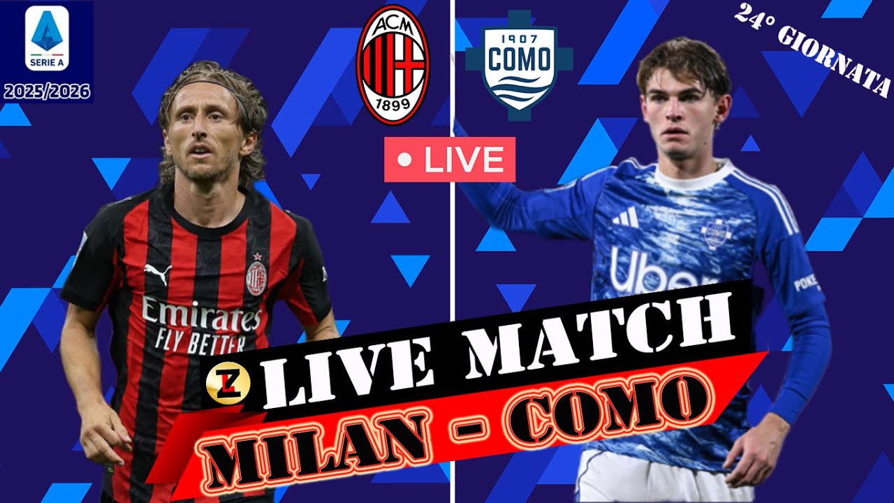 🔴MILAN vs COMO      🔴LIVE DAZN!!     🔥FORZA MILAN🔥     #milancomo #serieA