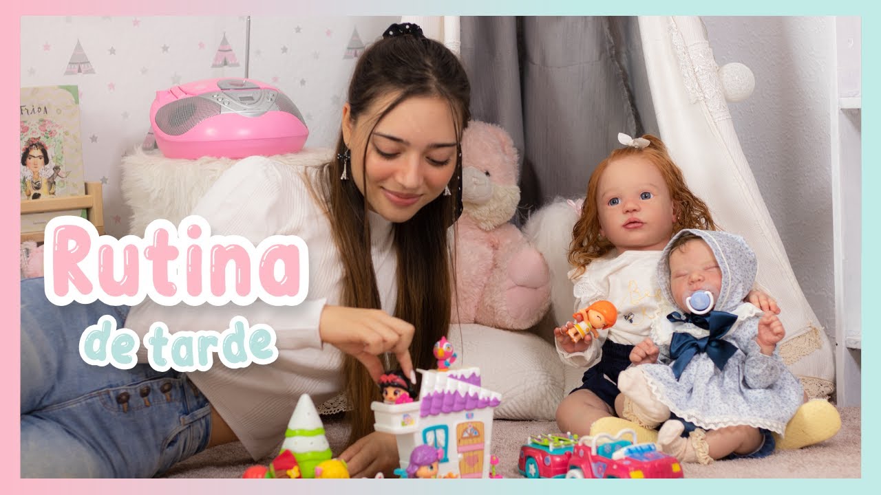 (Día 3) RUTINA de TARDE/NOCHE con mi BEBÉ REBORN Caeli  - Ada Sweet
