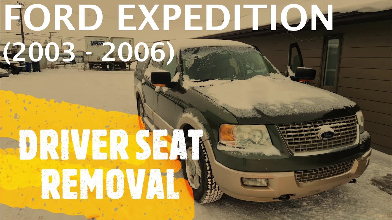 Ford Expedition - СНЯТИЕ/ЗАМЕНА ПЕРЕДНЕГО ВОДИТЕЛЬСКОГО СИДЕНЬЯ (2003 - 2006)