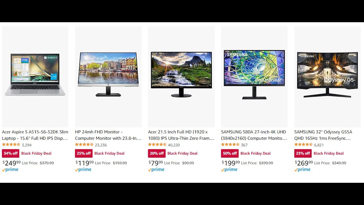 Amazon Black Friday 2022 Live Stream! Don't miss any deals!