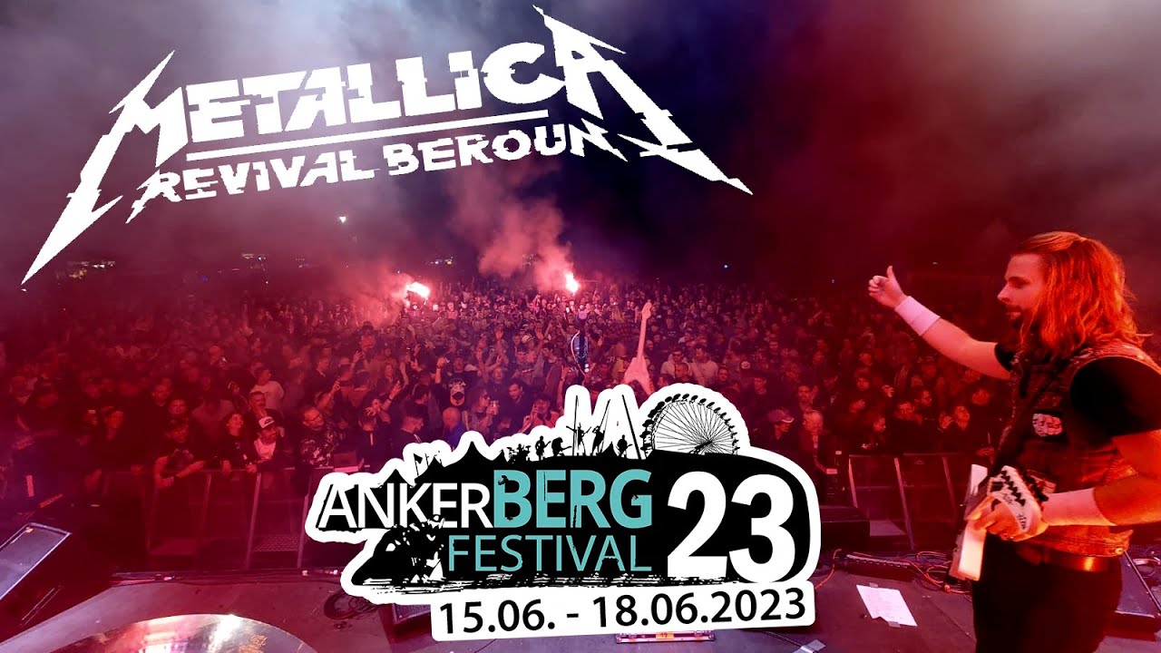 Metallica revival Beroun - Master of Puppets -  Ankerberg - festival (Moto GP Sachsenring 2023)