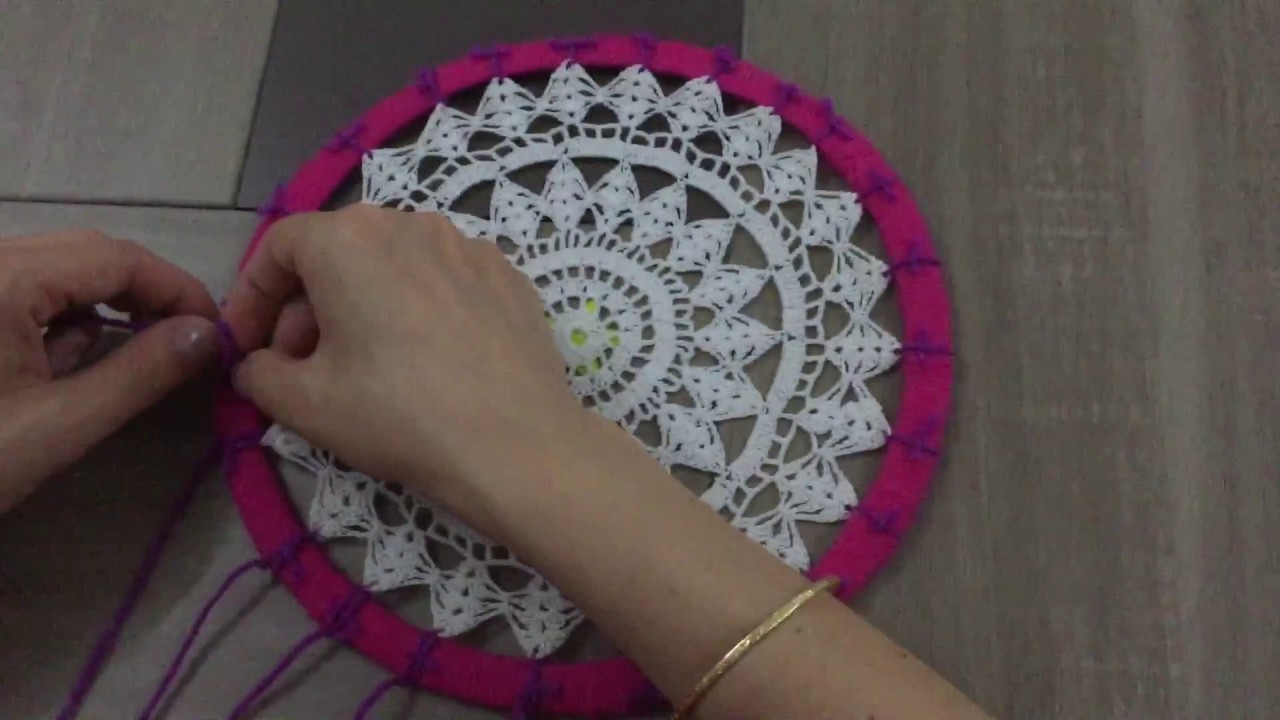 Fabrication d'un attrape reves