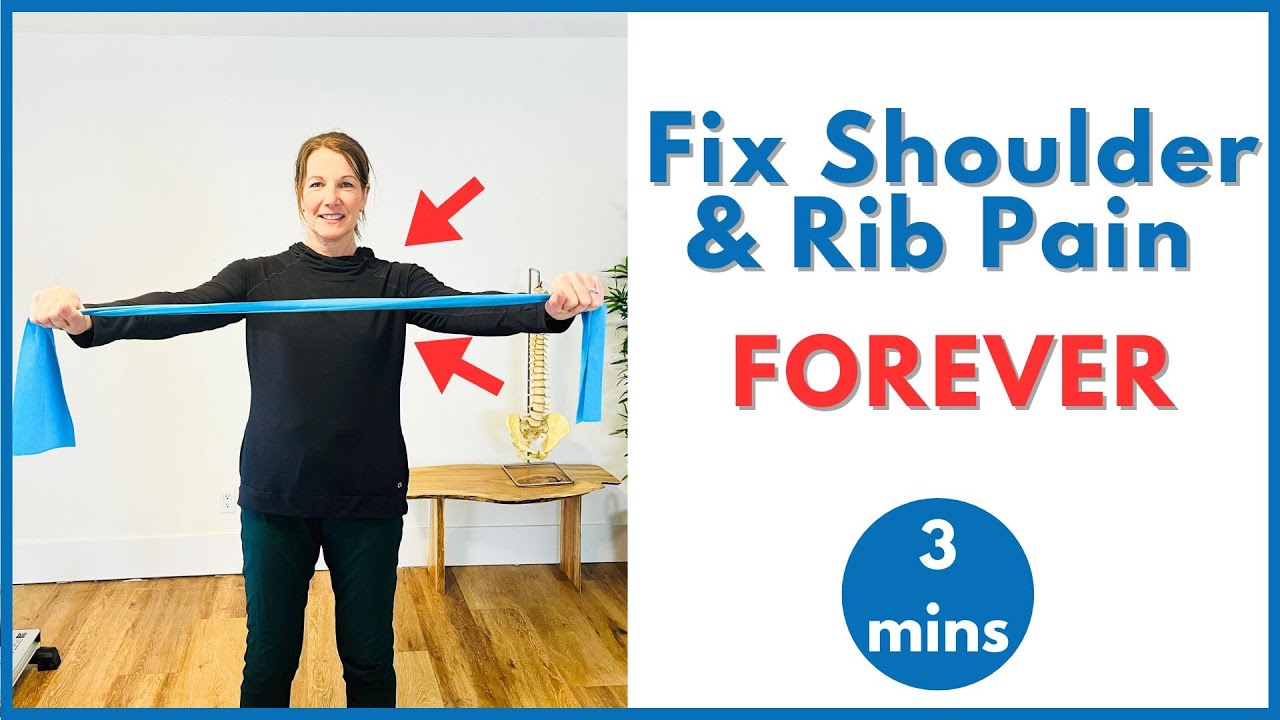 FIX Neck, Shoulder, & Rib Pain: Quick 3-Min Strengthening