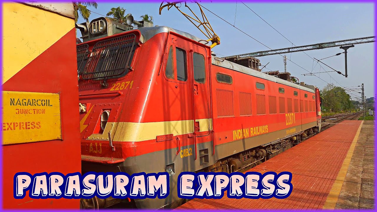 Mangalore - Nagercoil Parasuram Express towards Chengannur