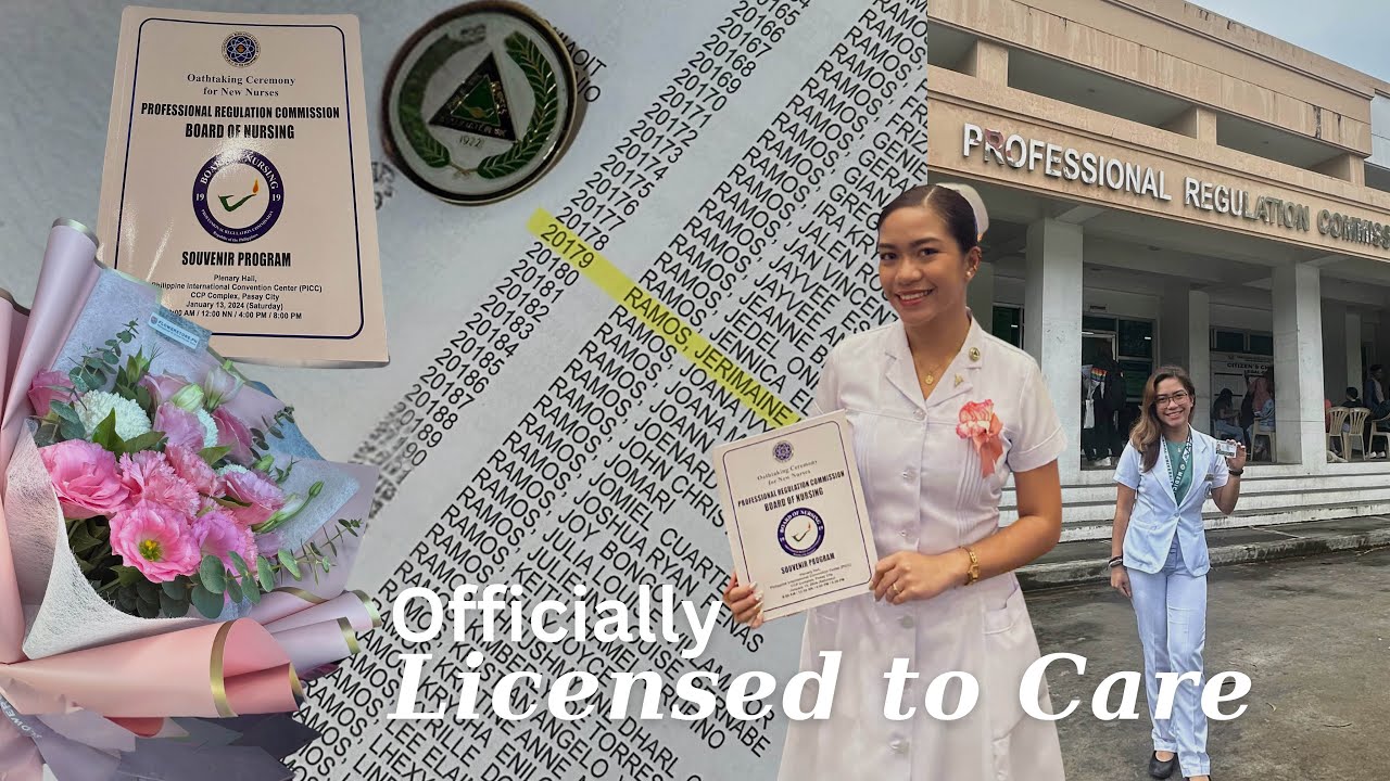 Officially a Registered Nurse: Oath Taking Ceremony and Getting my PRC License 🪪✨