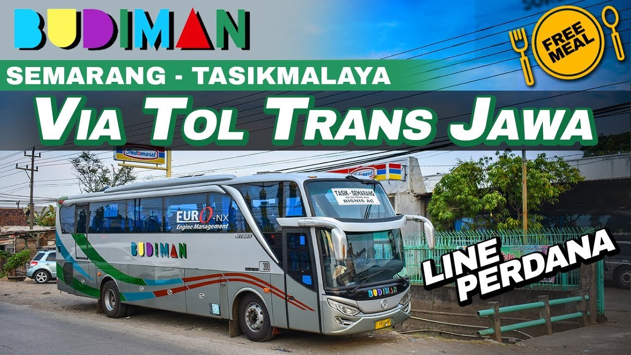 SEMAKIN CEPAT | Menikmati Trayek Baru Bus Budiman, Semarang - Tasik Via Tol Trans Jawa