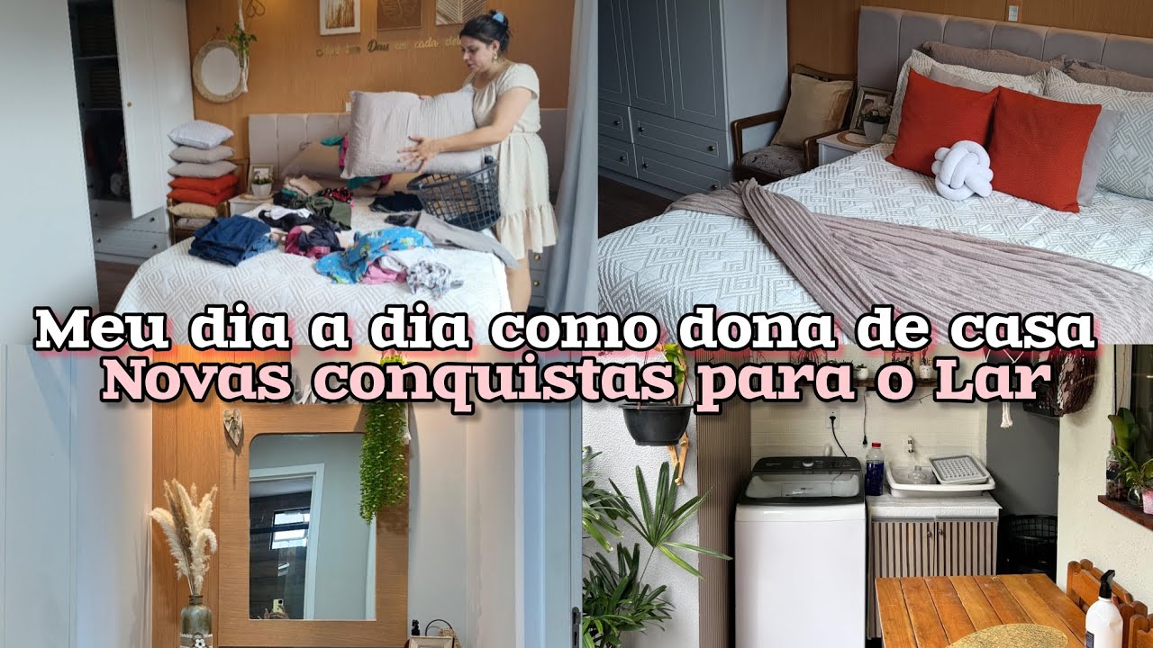 Voltei ao canal com novidades e rotina do lar 🏡#lar #donadecasa #humor #vlog 