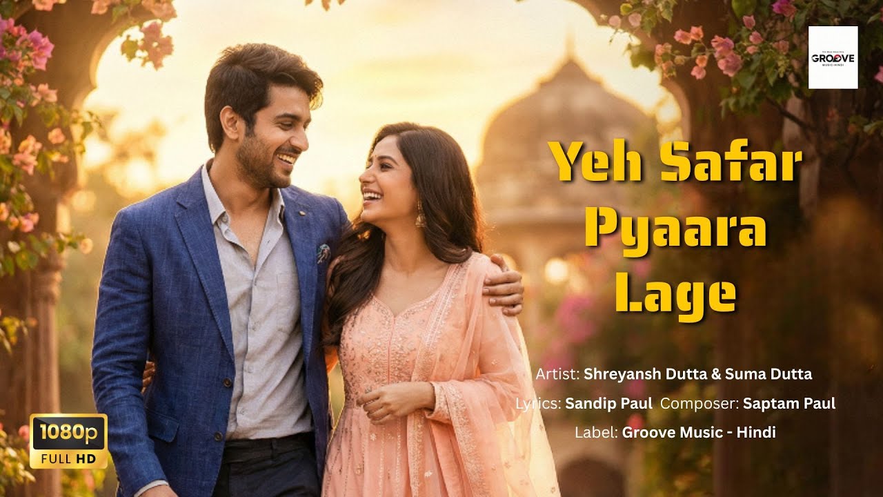 Yeh Safar Pyaara Lage| Heart Touching Romantic Song | 80s–90s Bollywood Vibe