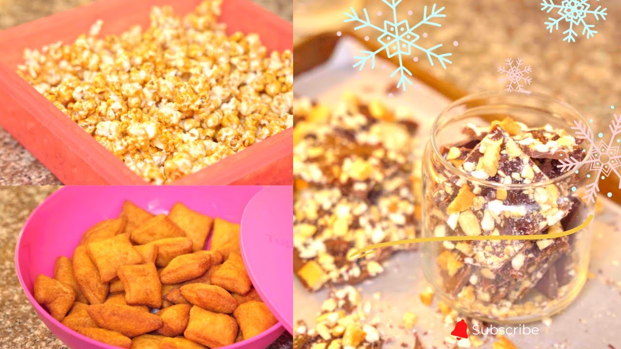 3 MAKE-AHEAD Christmas SNACKS for the whole family