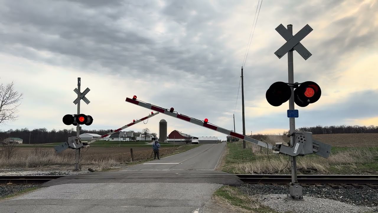 Southland Rd Railroad Crossing, Botkins, OH (Video 2)