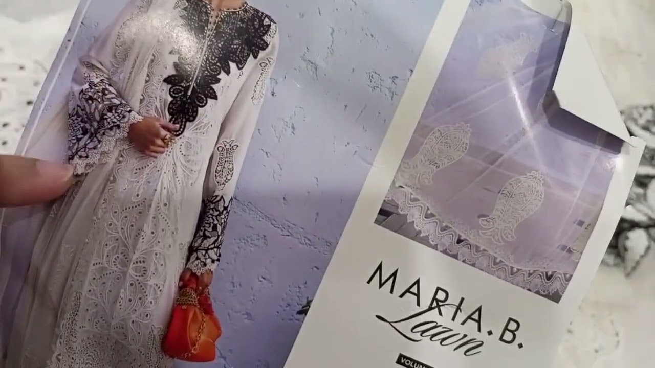MariaB Luxury Lawn 2025 || Eid Collection 03304183177