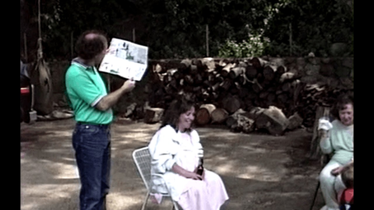 April 1990 Easter Sunday | Unedited Family Home Video at My Uncle’s | Carmel Valley, CA