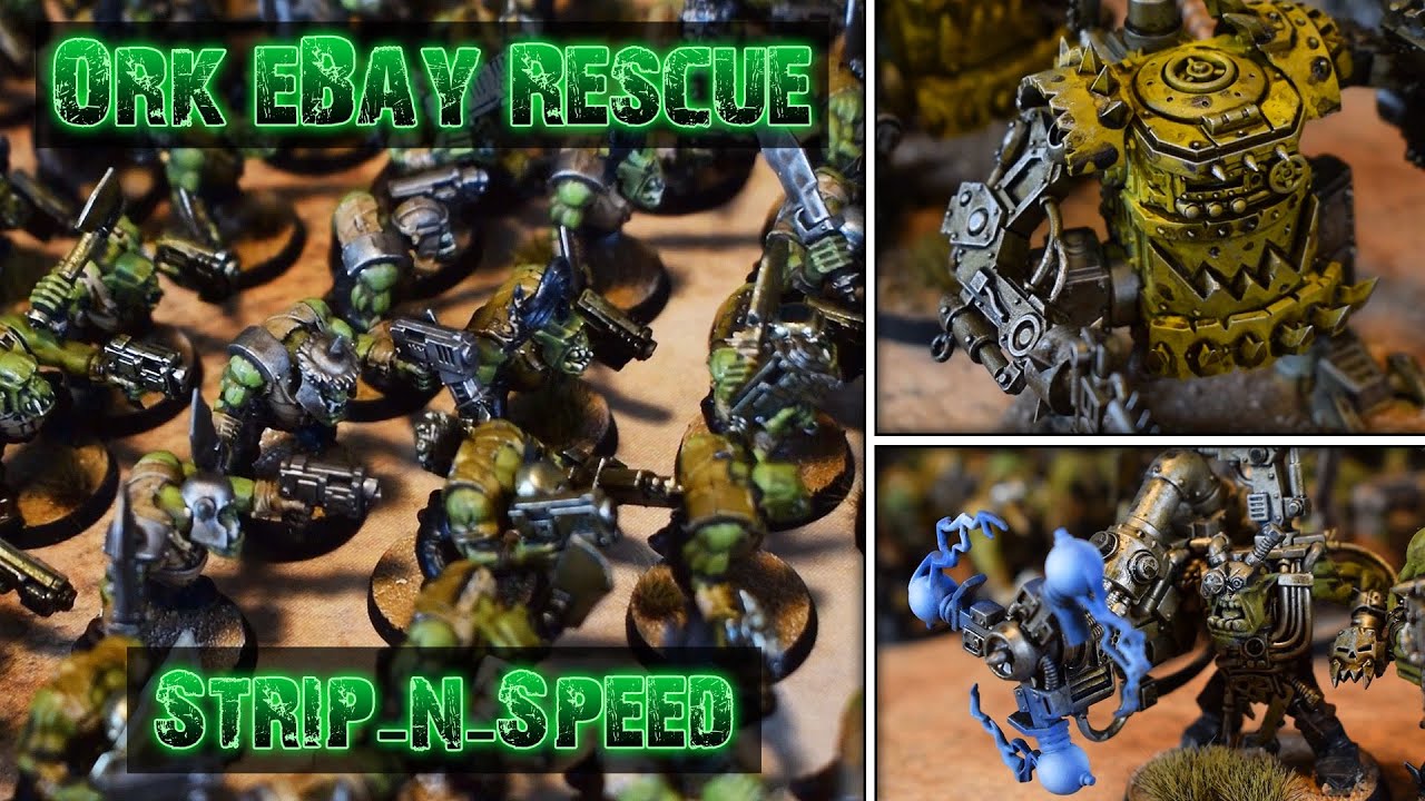 #ORKTOBER — Спасение на eBay! Около 300 моделей Ork, разберитесь и разберитесь за неделю.