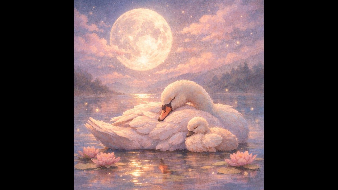 Sleepy Swan: Gentle Piano Lullaby for Baby's Rest