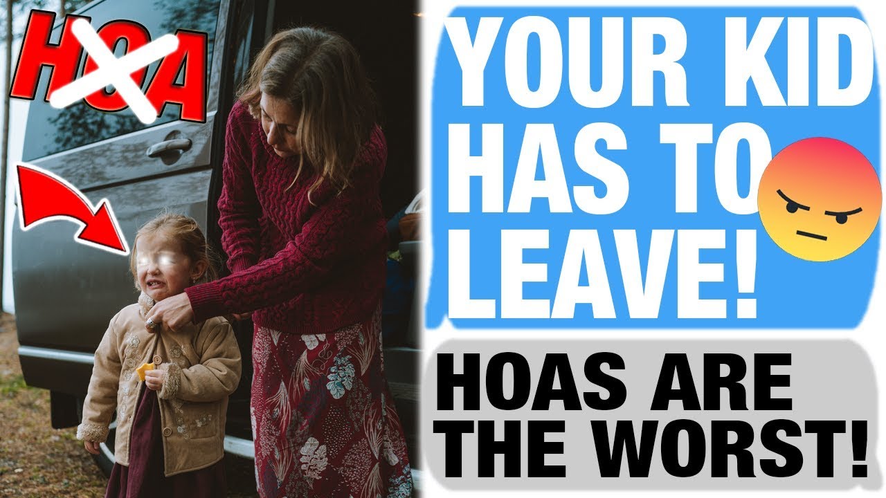r/JustNoHOA - GET RID OF ONE OF YOUR CHILDREN! 👿