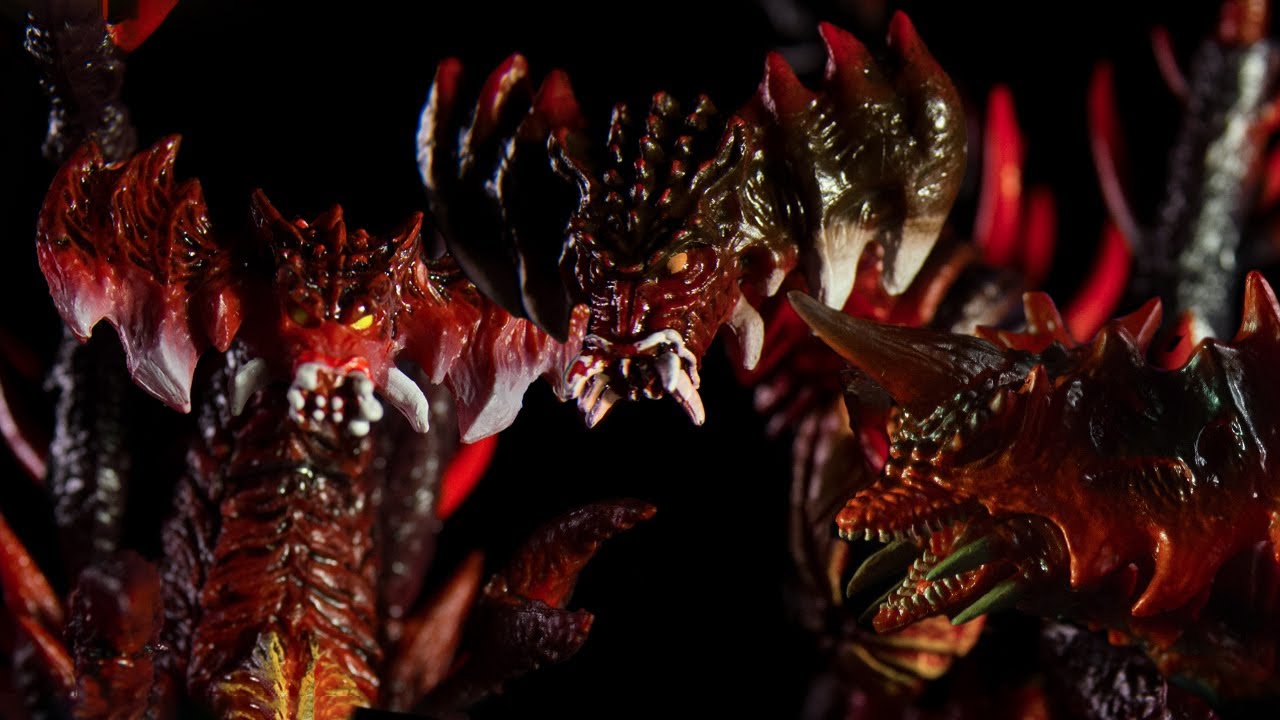 S.H.MonsterArts Destoroyah Evolution Set - Stop Motion Demo