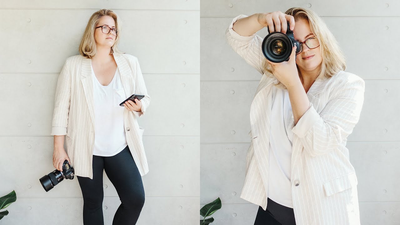 How I DIY my own personal branding photos | Canon M50 Behind the scenes