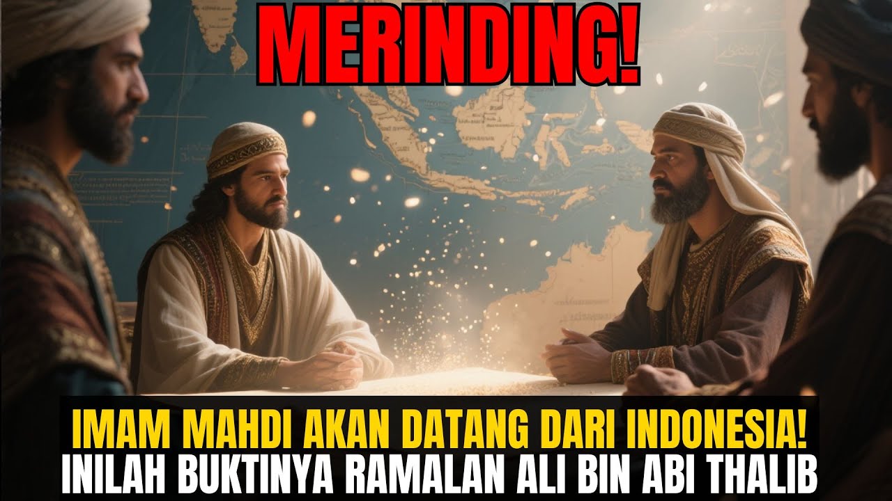 MERINDING‼️ Benarkah Imam Mahdi Akan Datang dari Indonesia? Ini Isyarat dari Ali bin Abi Thalib!