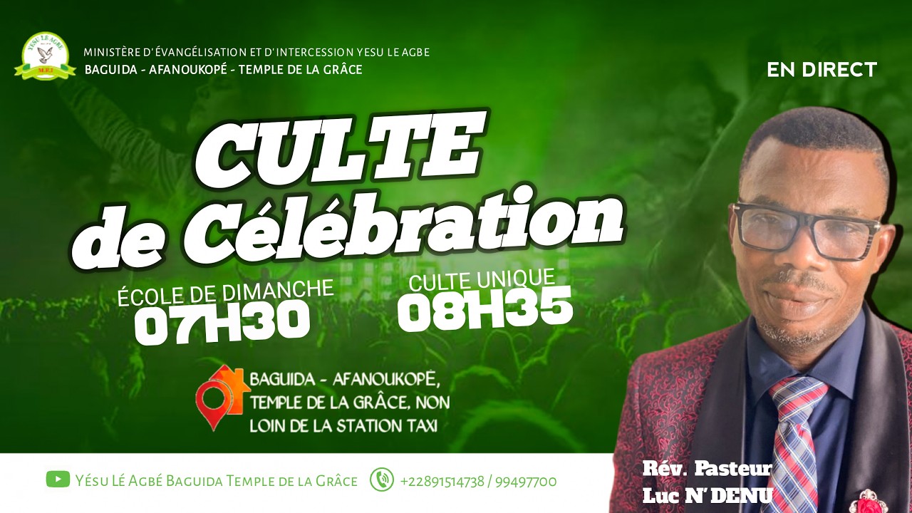 Culte de la Sainte Cène// Dimanche 01.03.2026