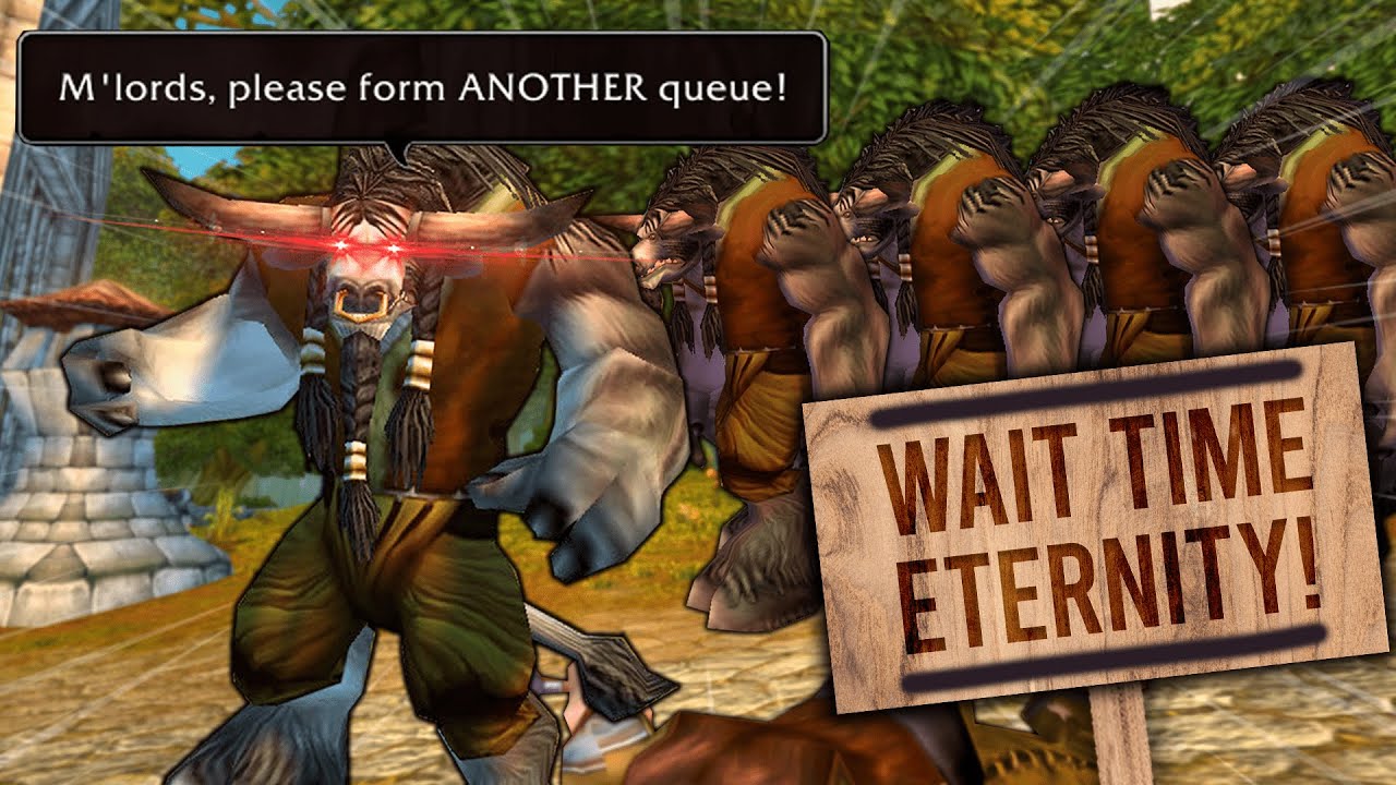 Raiding The Hardcore WoW Servers with Level 1 Taurens