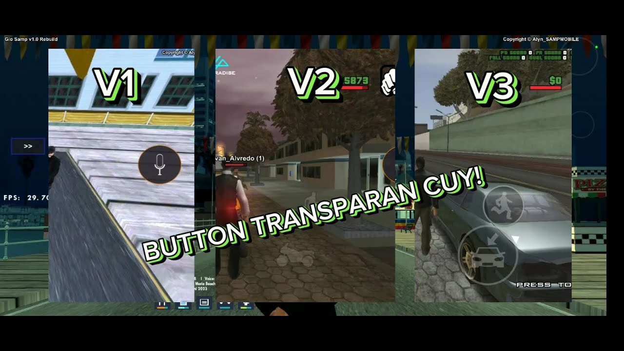 Share mod button transparan GTA SAMP/GTA SA NO PW!!