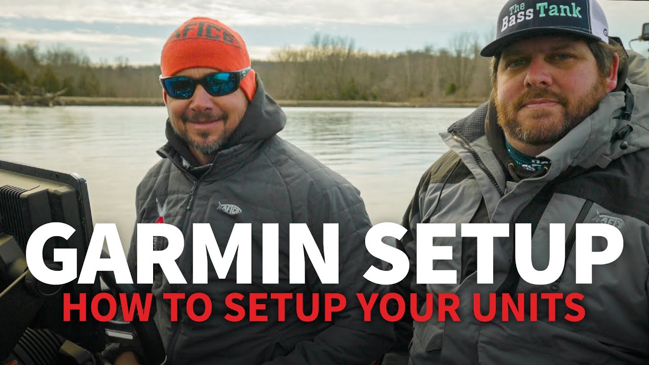How to SETUP your Garmin Units (Ft. The Bass Tank)