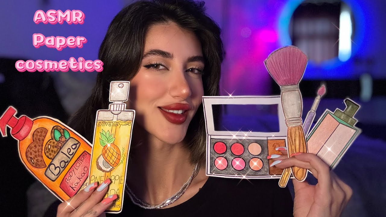 Persian ASMR/ میکاپ لوازم آرایش کاغذی 💄💋