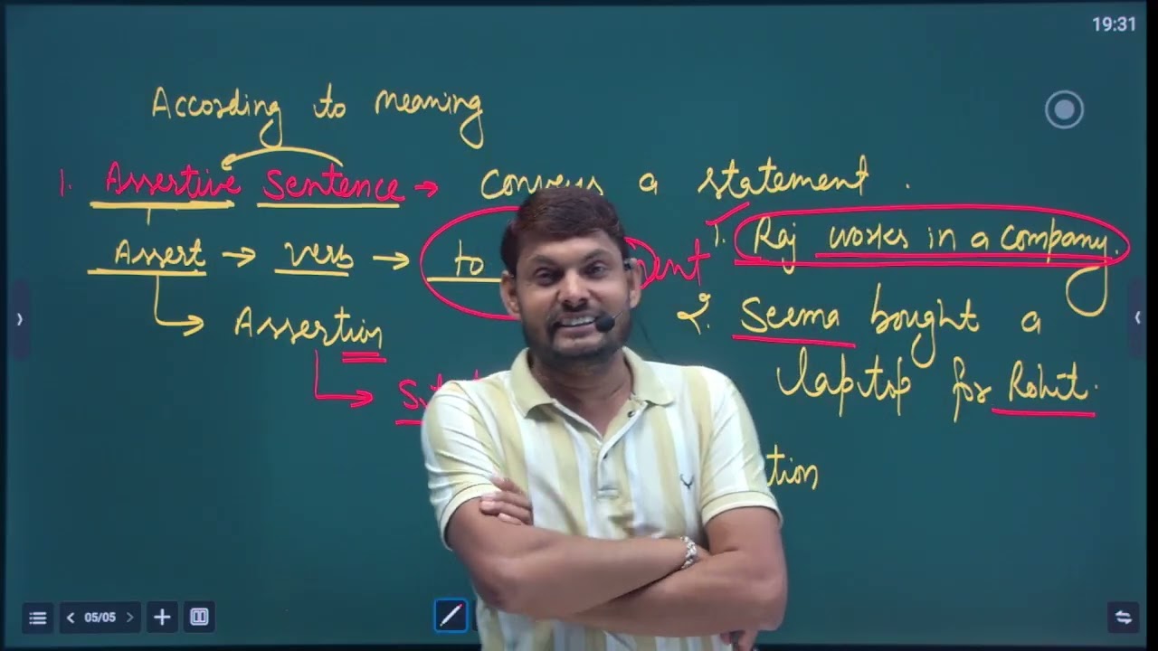 sentence and its types | htet | ctet |hssc