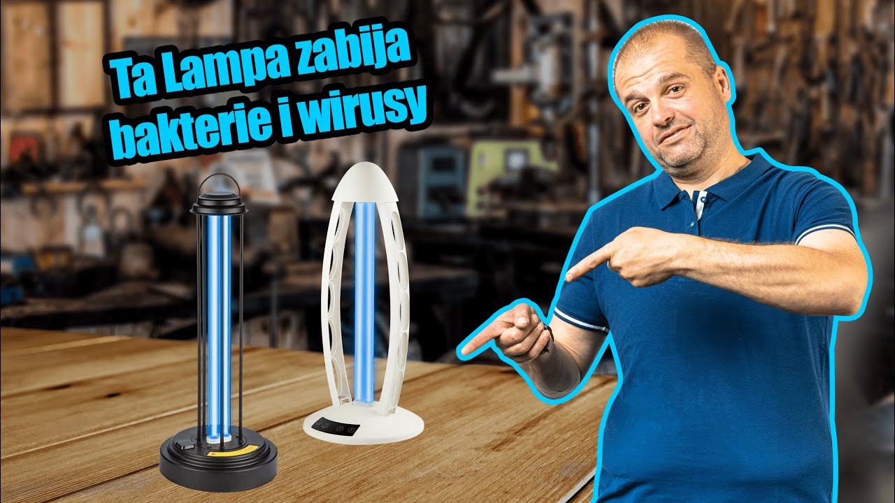 Podręczna  pomoc w walce z bakteriami i wirusami - Lampy UV-C