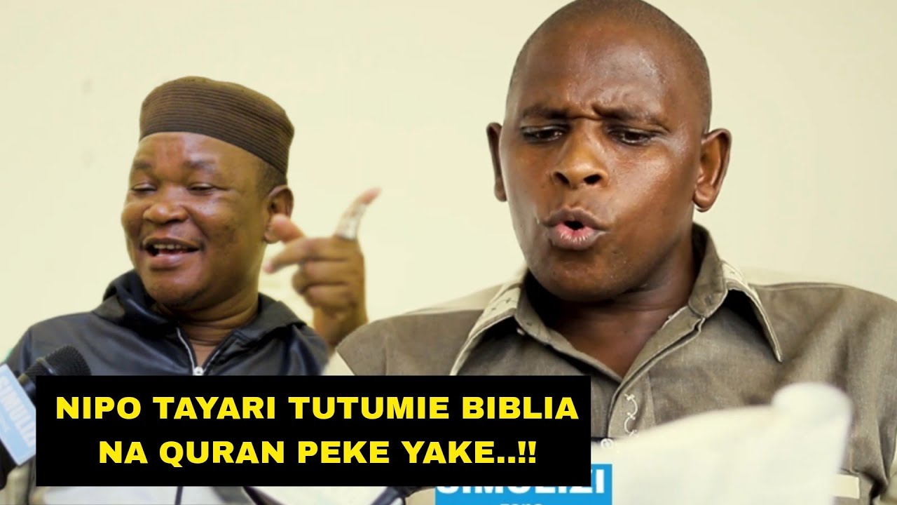 MCH NDACHA AMJIBU USTADHI SHAFII KUHUSU VITABU VYA KUOKOTEZA KWENYE MIDAHALO, AMUOMBA UWANJANI