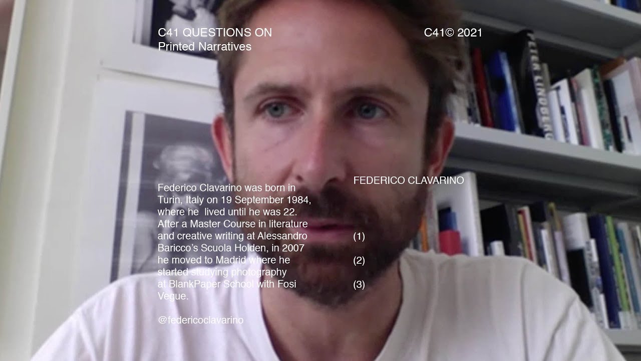 C41 Questions On: Printed Narratives with Federico Clavarino