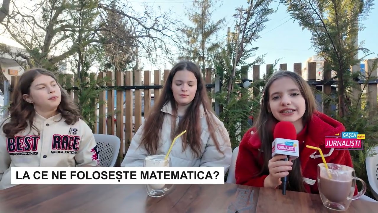 Ep. 21, Gașca Micilor Jurnaliști - luăm la întrebări piteștenii, împărțim mărțișoare și despre mate