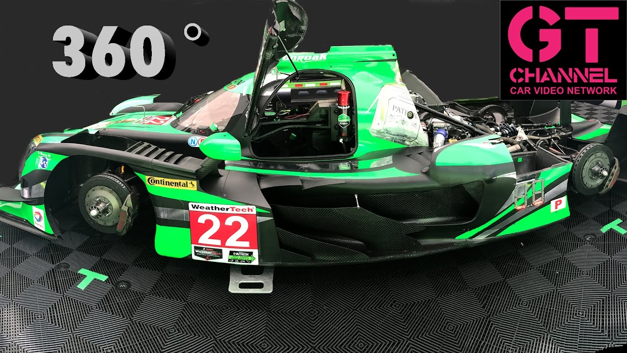 Super Fast! 360 VR Sit Inside a Racecar - ESM Tequila Patron Nissan Onroak DPi