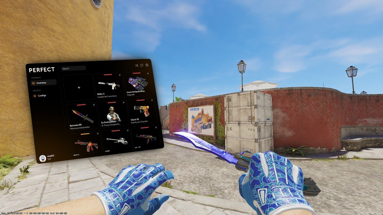 SKIN CHANGER ATUALIZADO PARA USAR NO CS2
