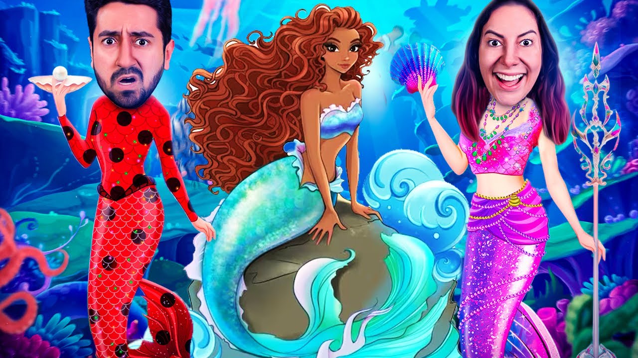 Vestindo a Pequena Sereia no Jogo de Vestir Sereia