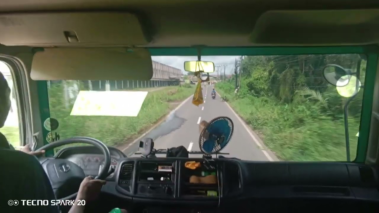 Menuju pergudangan km12 alang2 lebar kota Palembang 