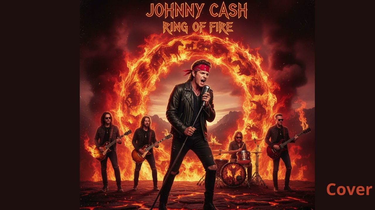 The ring of fire by Johnny Cash - (Metal Cover)