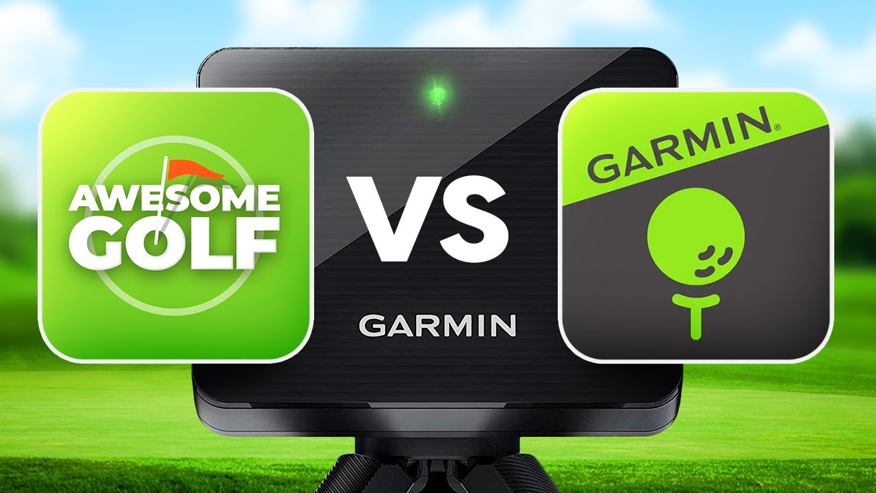 Лучшее приложение для гольфа для Garmin Approach R10? ... Awesome Golf против Garmin Golf