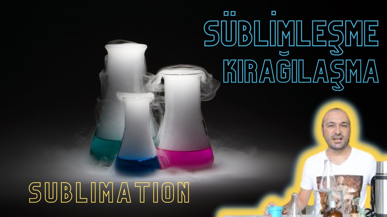 Süblimleşme Kırağılaşma Sublimation Deposition İyot Iodine Lise ve Ortaokul Deneyleri Kurtuluş ATLI