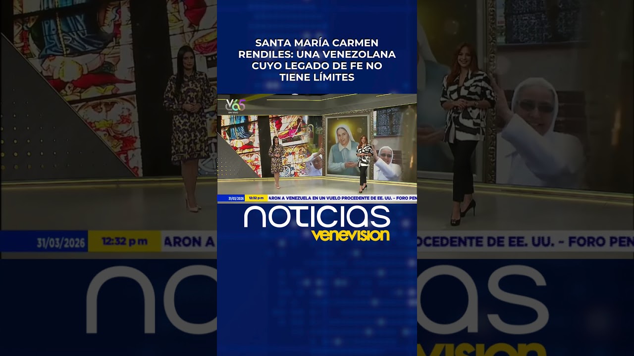 Santa Mar&iacute;a Carmen Rendiles: Una venezolana cuyo legado de fe no tiene l&iacute;mites