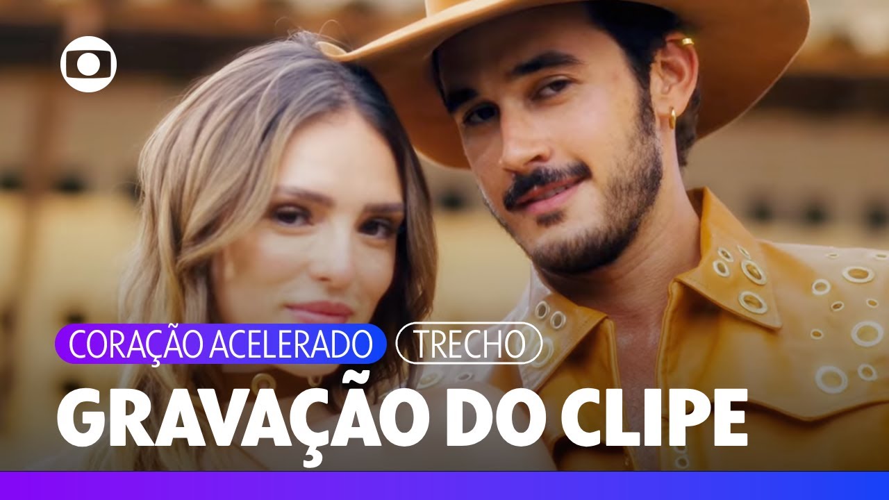 João Raul e Naiane gravam clipe e Ronei fica contente com o resultado | Coração Acelerado | TV Globo