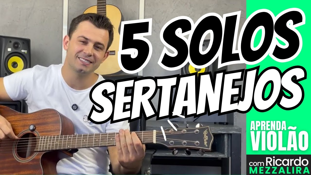 Solando 5 Clássicos Sertanejos no Violão – De Tirar o Chapéu!