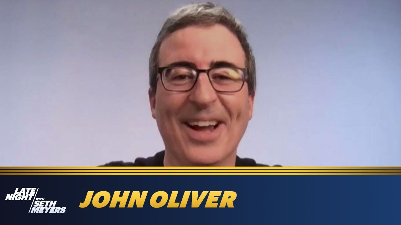 John Oliver Thought the 2020 Rockefeller Christmas Tree Was Perfect