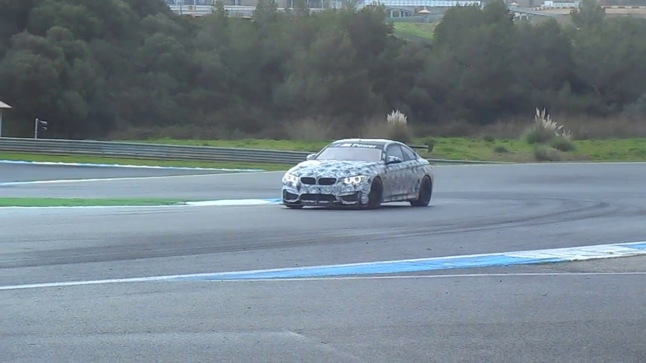 BMW M4 GT4. Testes Estoril 15/12/2016.