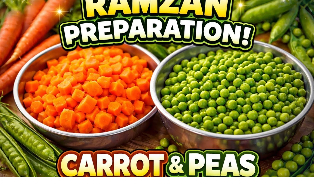 Carrot and peace preserving #cookingvideo #food #recipe #cooking 