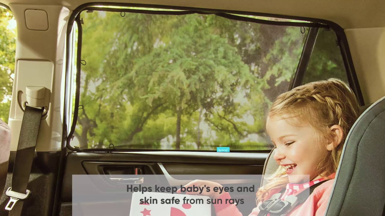 Brica by Munchkin Magnetic Stretch-to-Fit Sun Shade