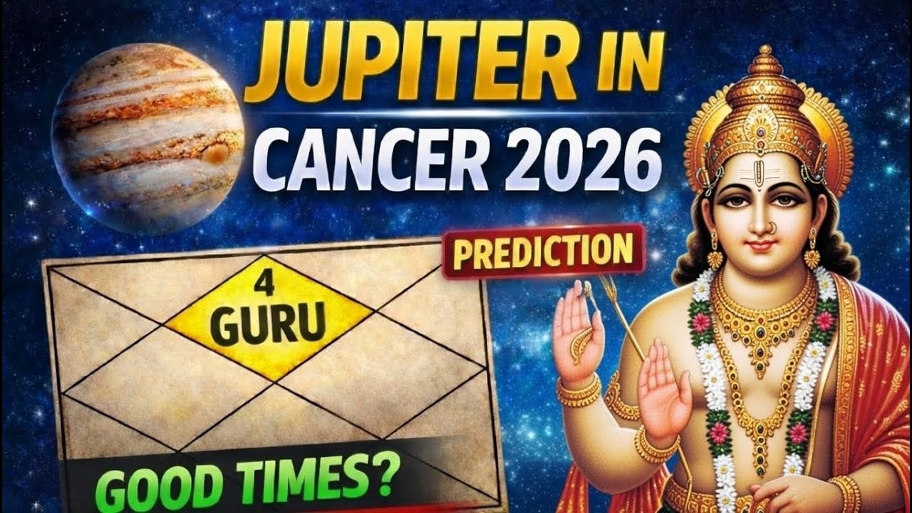 Jupiter Transit 2026: Prediction for All Lagna | Vedic Astrology | Guru Gochar Effects