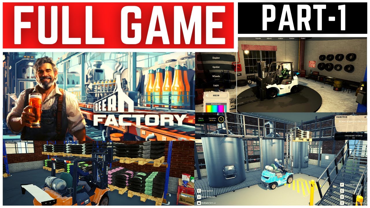 Beer Factory Full Gameplay Walkthrough Part - 1